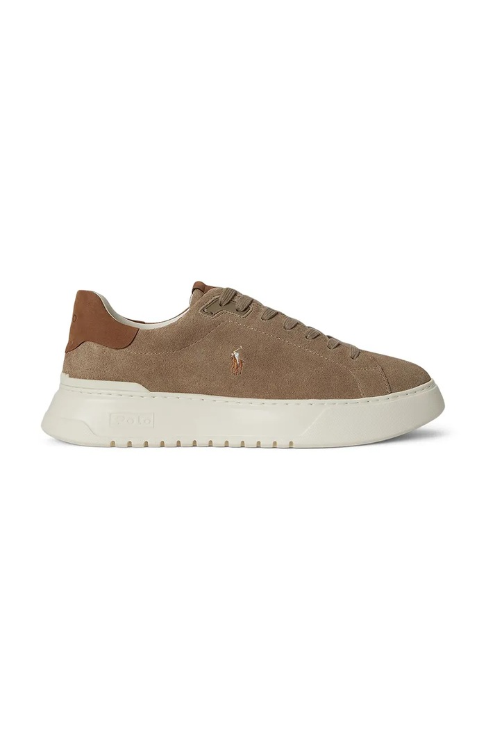 Polo Ralph Lauren Sneakers pánske semišové hnedá 809P15729002