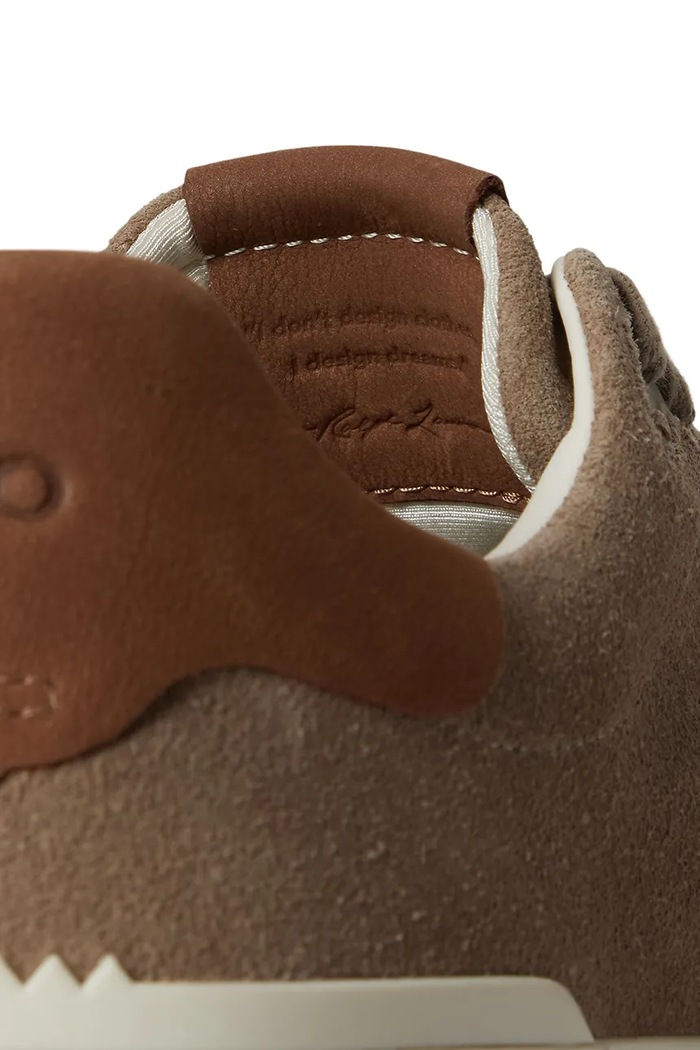 Sneakers pánske semišové Polo Ralph Lauren hnedá 809P15729002