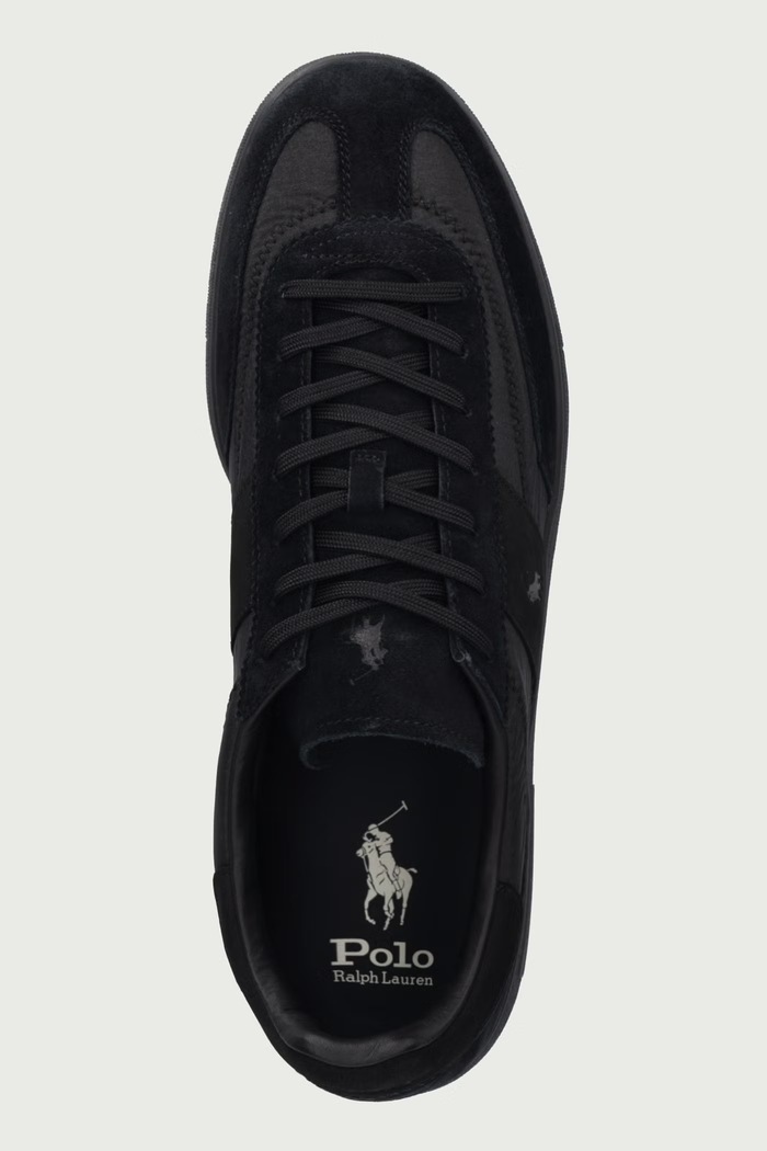 Sneakersy męskie Polo Ralph Lauren 809P15666001 czarny
