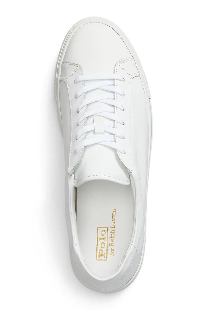 Obuwie Polo Ralph Lauren Sneakersy męskie skórzane 809913531001 biały