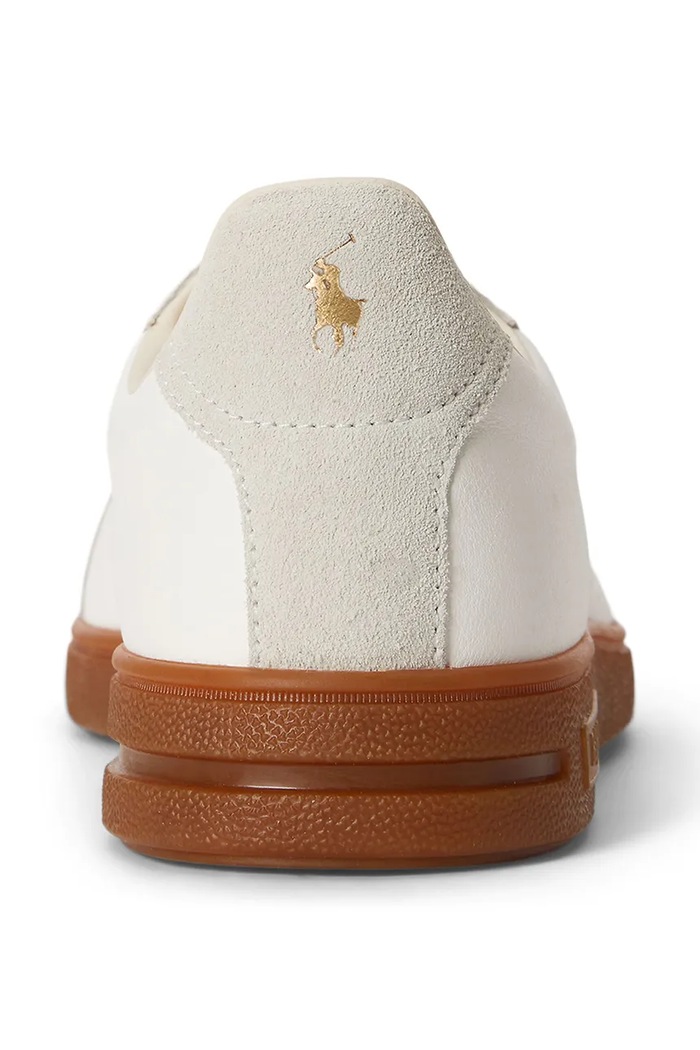 Sneakersy męskie skórzane Polo Ralph Lauren 809P16269001 biały