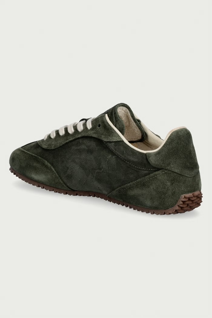 Obuwie Axel Arigato Daze sneakersy męskie zamszowe F4286005 zielony