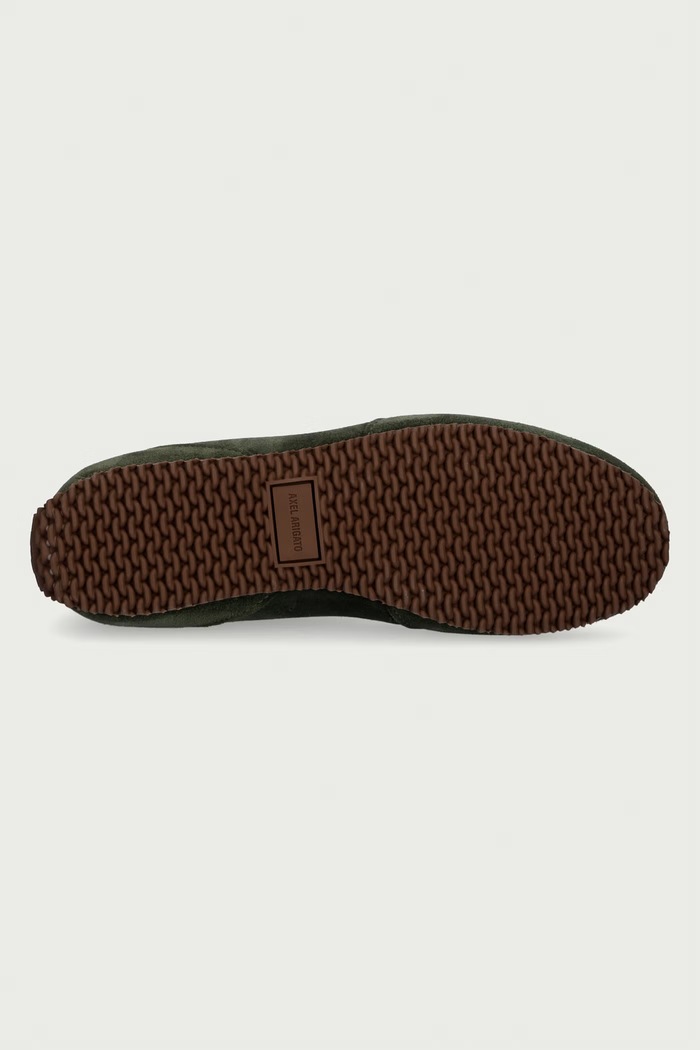 Daze sneakersy męskie zamszowe Axel Arigato zielony F4286005