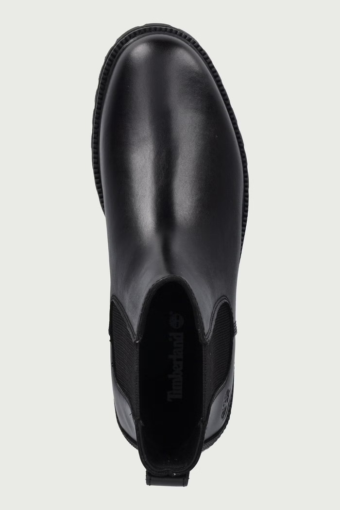 Britton Drive Mid Chelsea sztyblety męskie skórzane Timberland TB0A5RRDW021 czarny