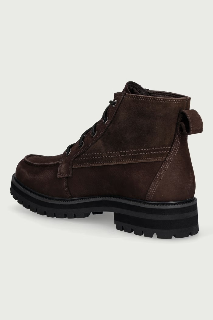 Obuwie Timberland Britton Drive Mid Lace Up trapery męskie zamszowe TB0A2MUQW071 brązowy