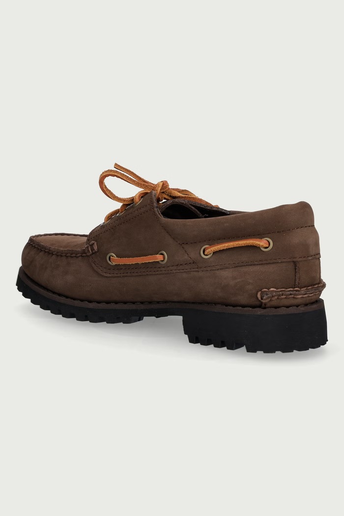 Obuwie Timberland Authentic Boat mokasyny męskie nubukowe TB0A2PDQW071 brązowy