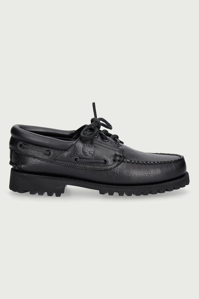 Timberland Authentic Boat mokasyny męskie skórzane TB0A2PDQANI1 czarny AW26