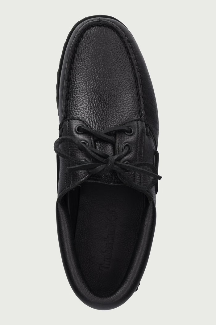 Authentic Boat mokasyny męskie skórzane Timberland TB0A2PDQANI1 czarny