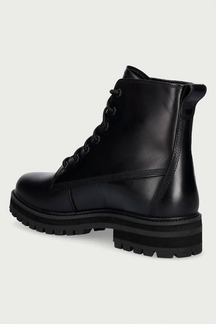Obuwie Timberland Britton Drive Mid Lace trzewiki męskie skórzane TB0A41CGW021 czarny