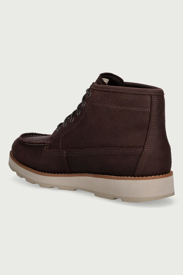 Obuwie Timberland Britton Mills Mid Lace Chukka buty męskie zamszowe TB0A6CEPEIV1 brązowy