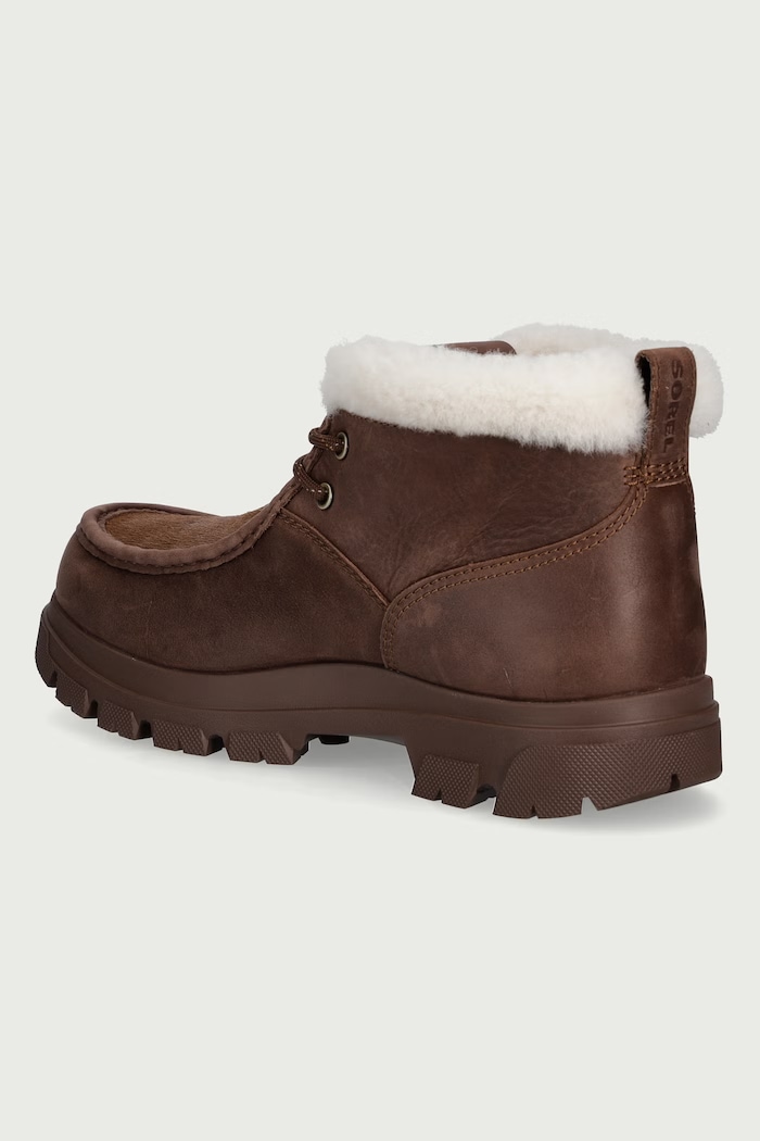 Scarpe Sorel SOREL X ARIES DAYSTORM stivaletti da uomo in scamoscio 2201101256 marrone