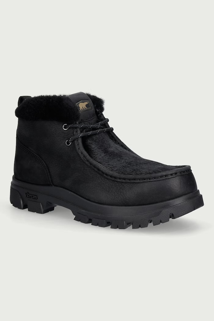 Sorel SOREL X ARIES DAYSTORM dress shoes men's suede black 2201101010
