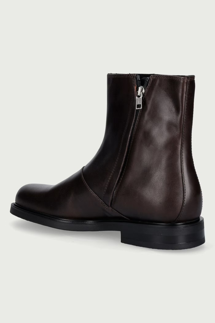Obuwie Vagabond Shoemakers Botki męskie skórzane FLOYD 6281.001.31 brązowy