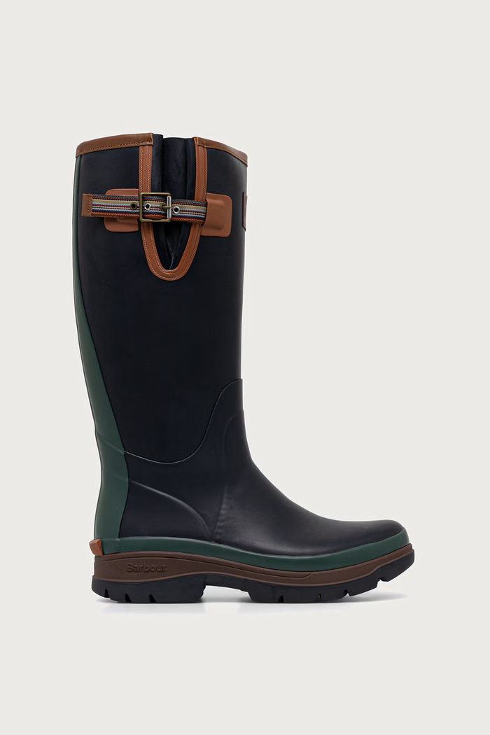 Barbour X PAUL SMITH kalosze męskie MRF0059NY91 granatowy AW26