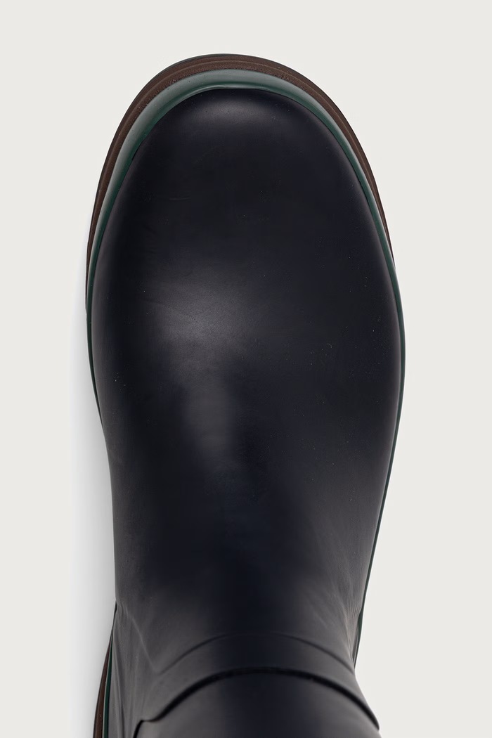 X PAUL SMITH kalosze męskie Barbour MRF0059NY91 granatowy