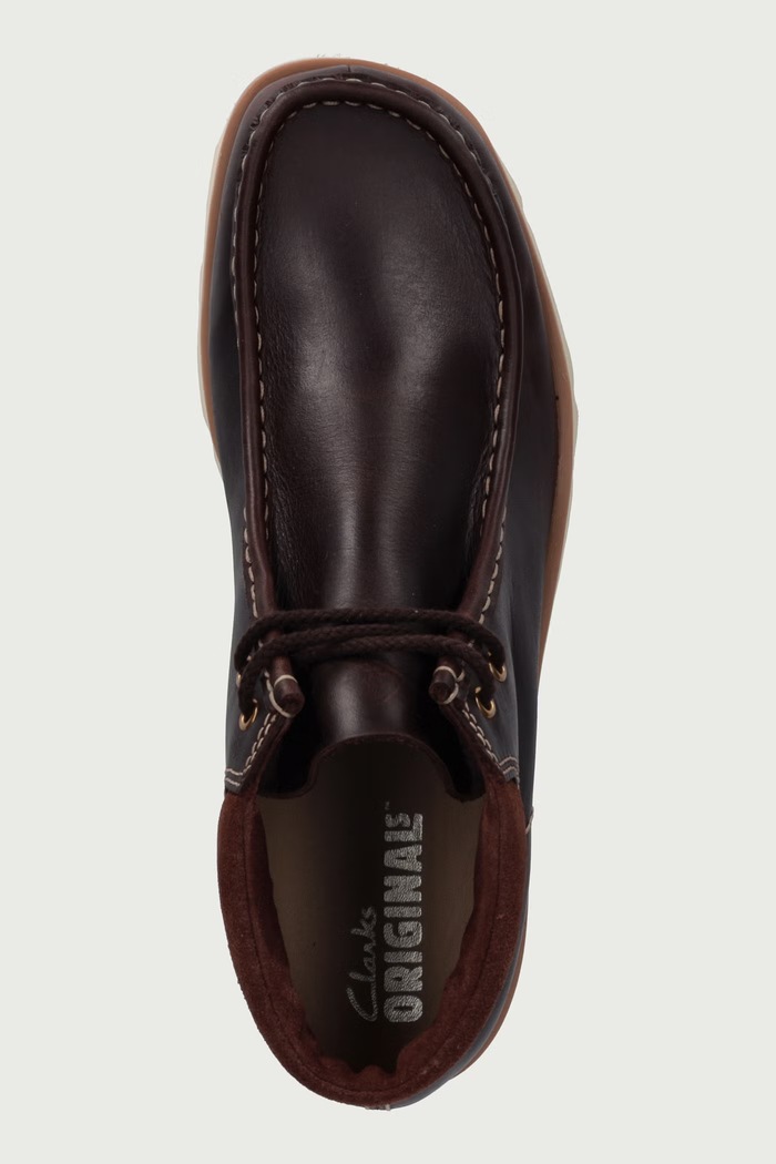 Pantofi pentru bărbați din piele Clarks Originals 26328003 maro