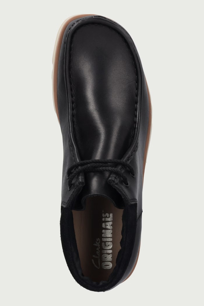 Półbuty męskie skórzane Clarks Originals 26327999 czarny
