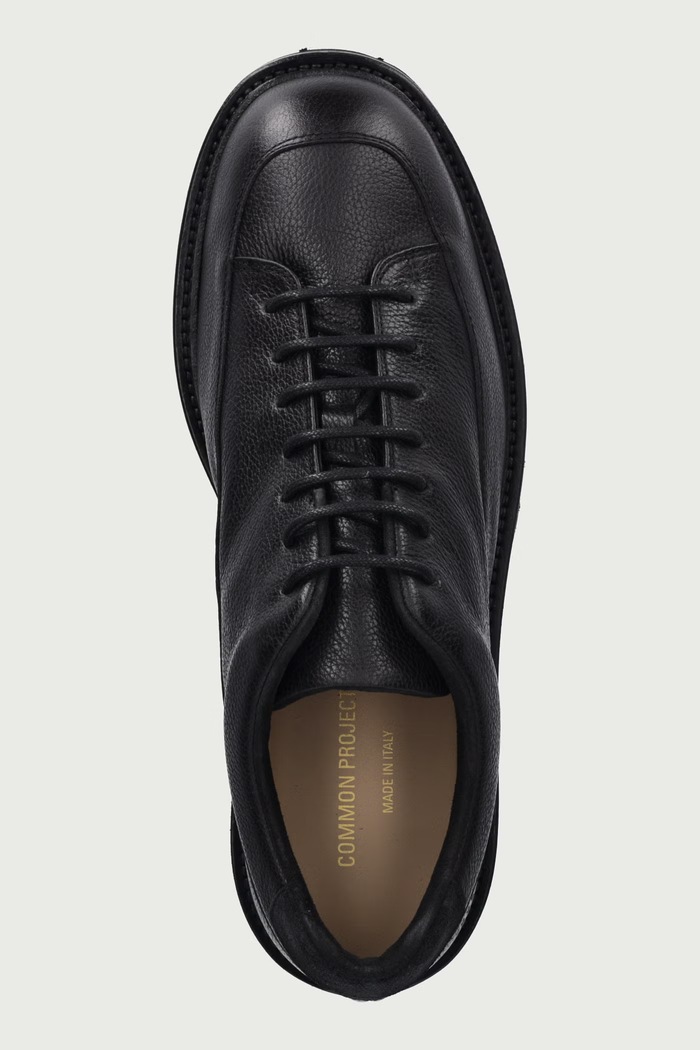 Hiker Low Piuma sneakersy męskie skórzane Common Projects 2605 czarny
