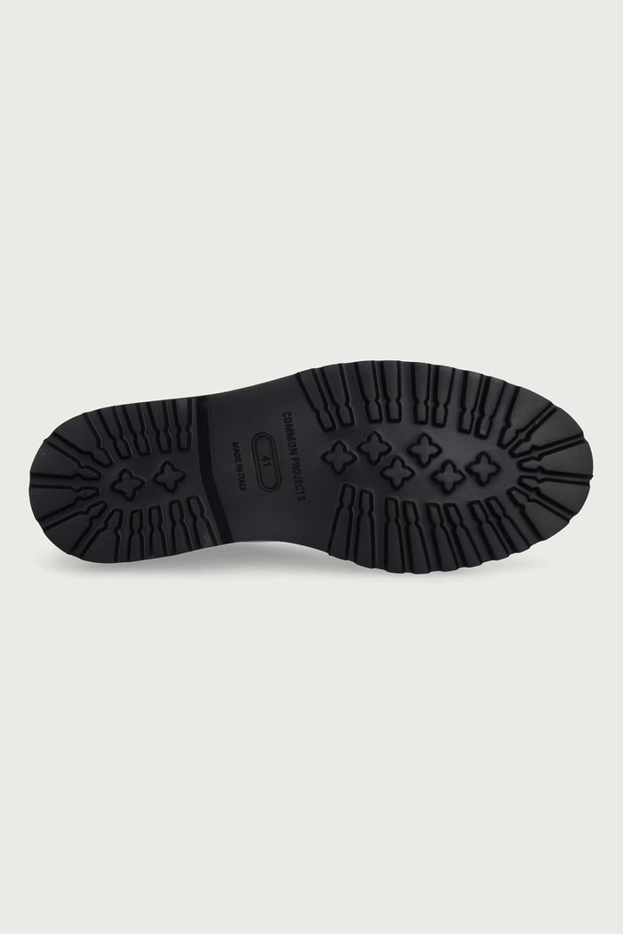 Apron Derby półbuty męskie skórzane Common Projects czarny 2595