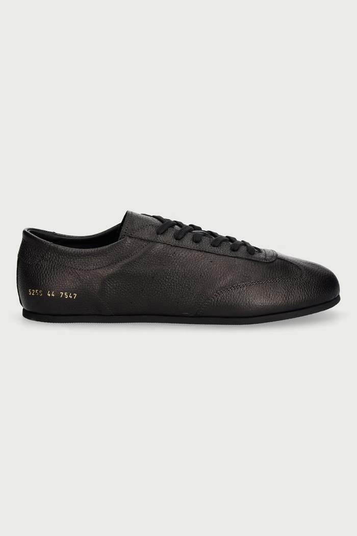 Common Projects Winter Driving Shoe sneakersy męskie skórzane 5256 czarny AW26