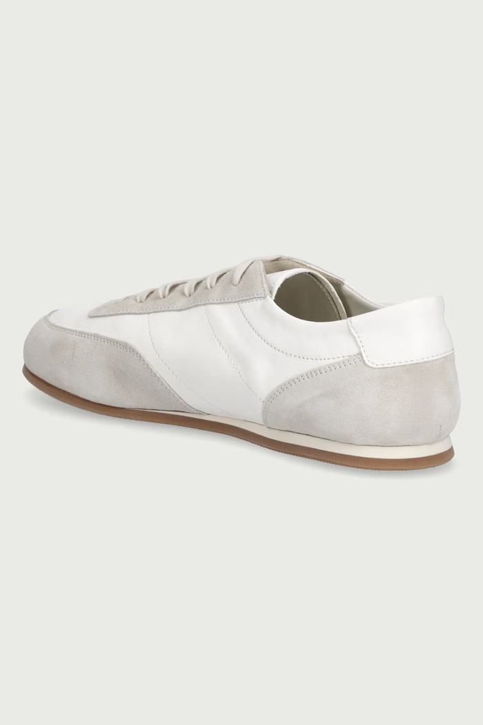 Obuwie Common Projects Minimal Runner sneakersy męskie skórzane 5253. beżowy