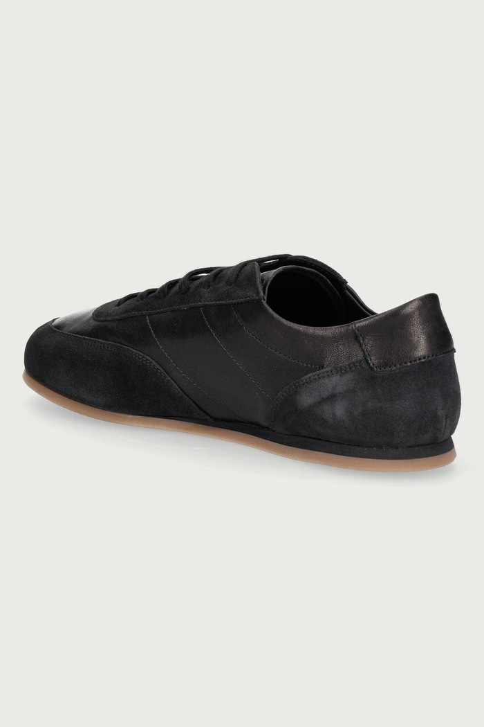 Obuwie Common Projects Minimal Runner sneakersy męskie skórzane 5253. czarny