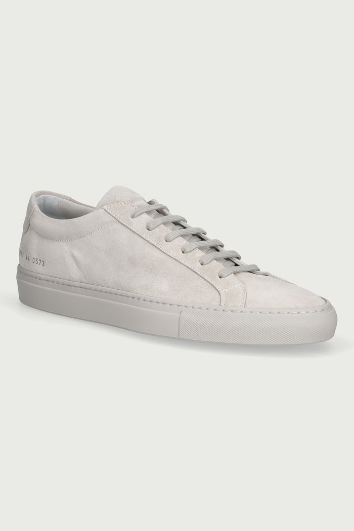 Common Projects Achilles Premium sneakersy męskie zamszowe beżowy 2611