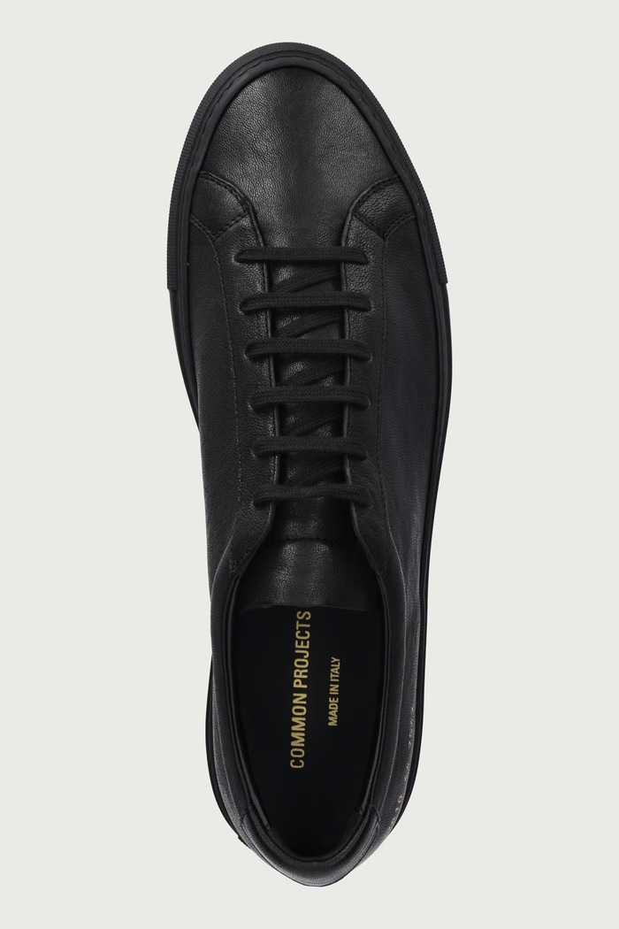 Achilles Premium sneakersy męskie skórzane Common Projects 2610 czarny