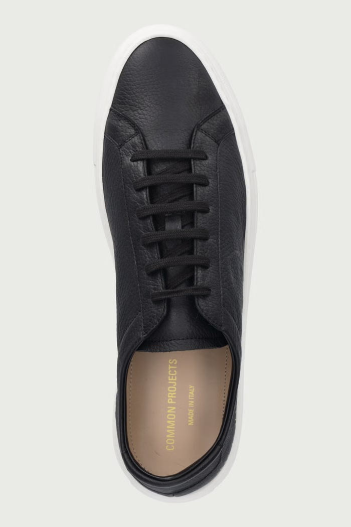 Achilles Piuma sneakersy męskie skórzane Common Projects 2612 czarny
