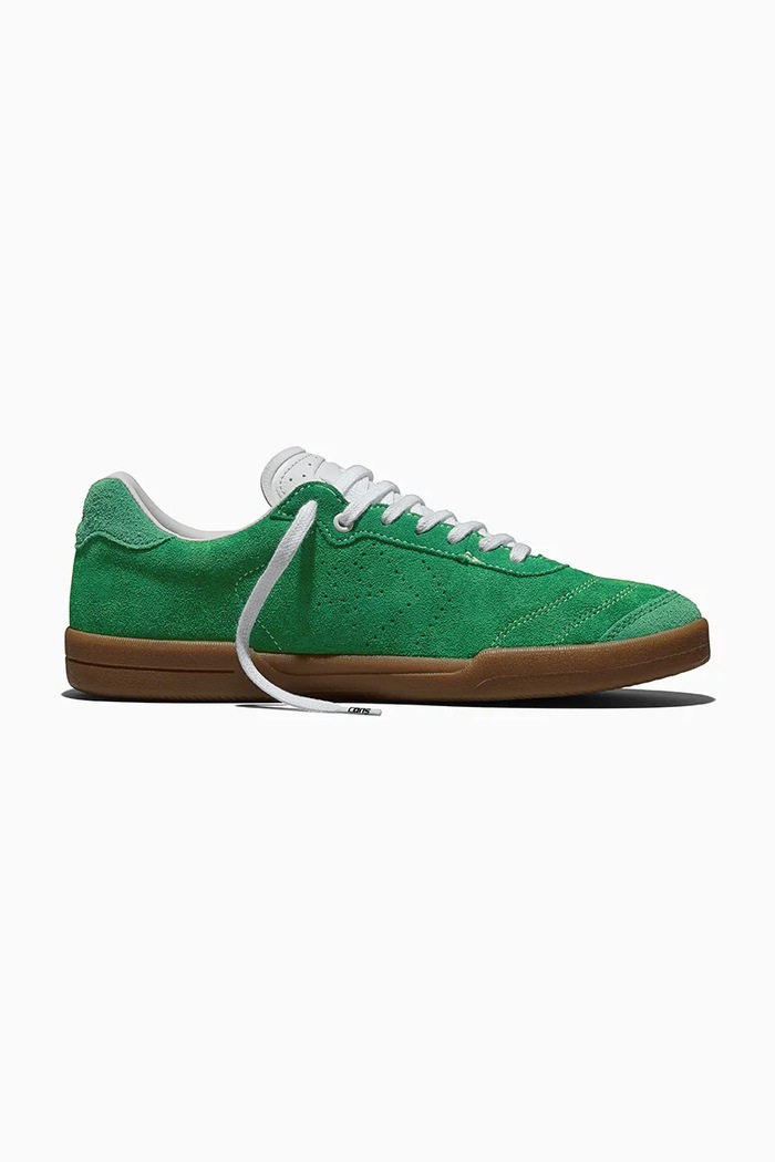 Converse LOUIE LOPEZ PRO ниски кецове мъжки от велур зелен A22358C