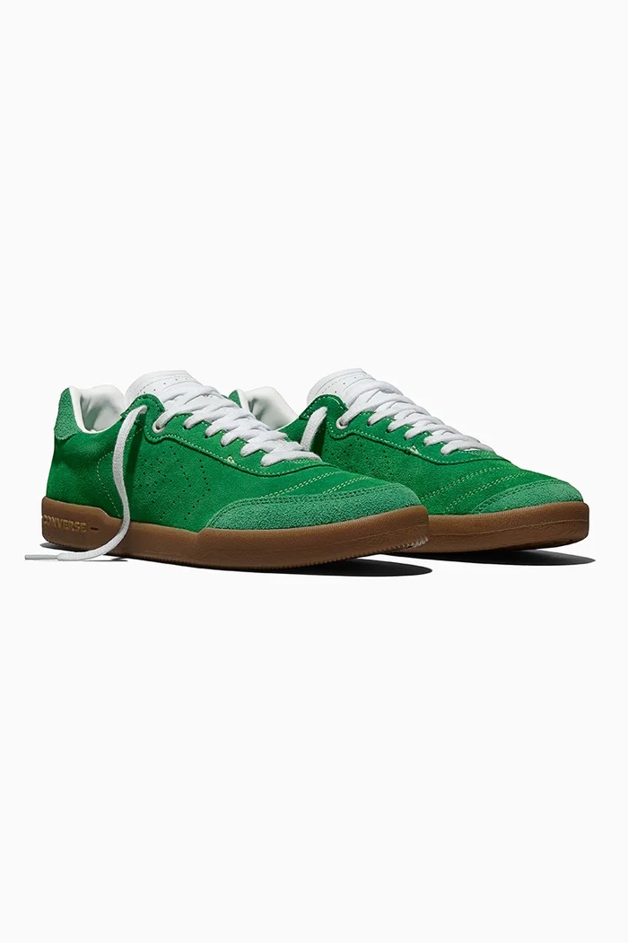Converse LOUIE LOPEZ PRO ниски кецове мъжки от велур A22358C зелен AW26
