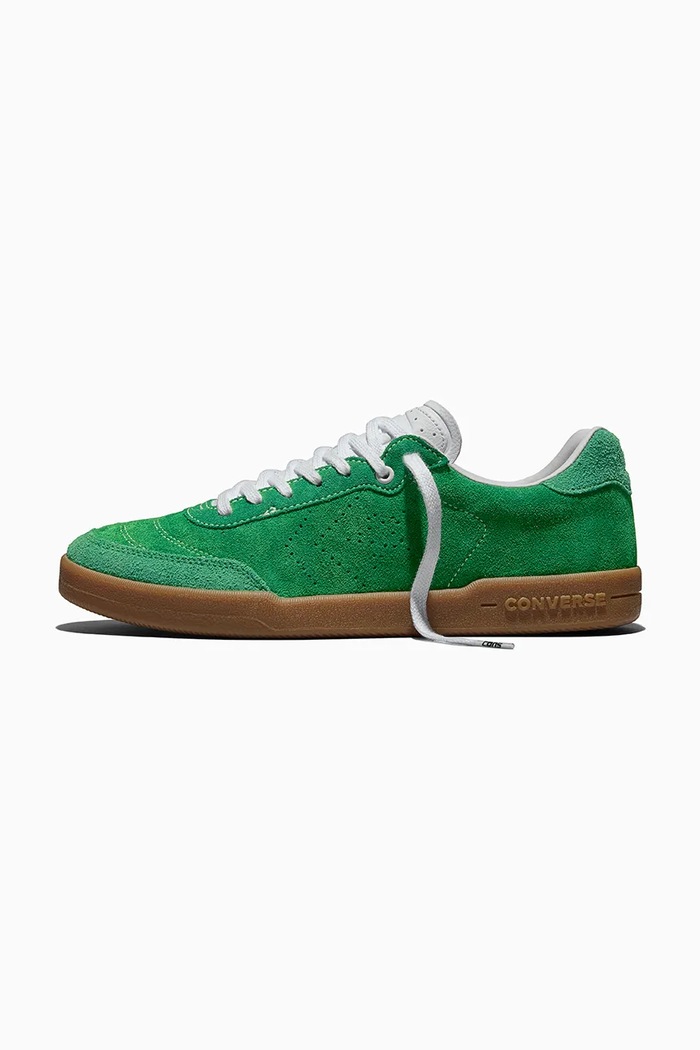 Обувки Converse LOUIE LOPEZ PRO ниски кецове мъжки от велур A22358C зелен