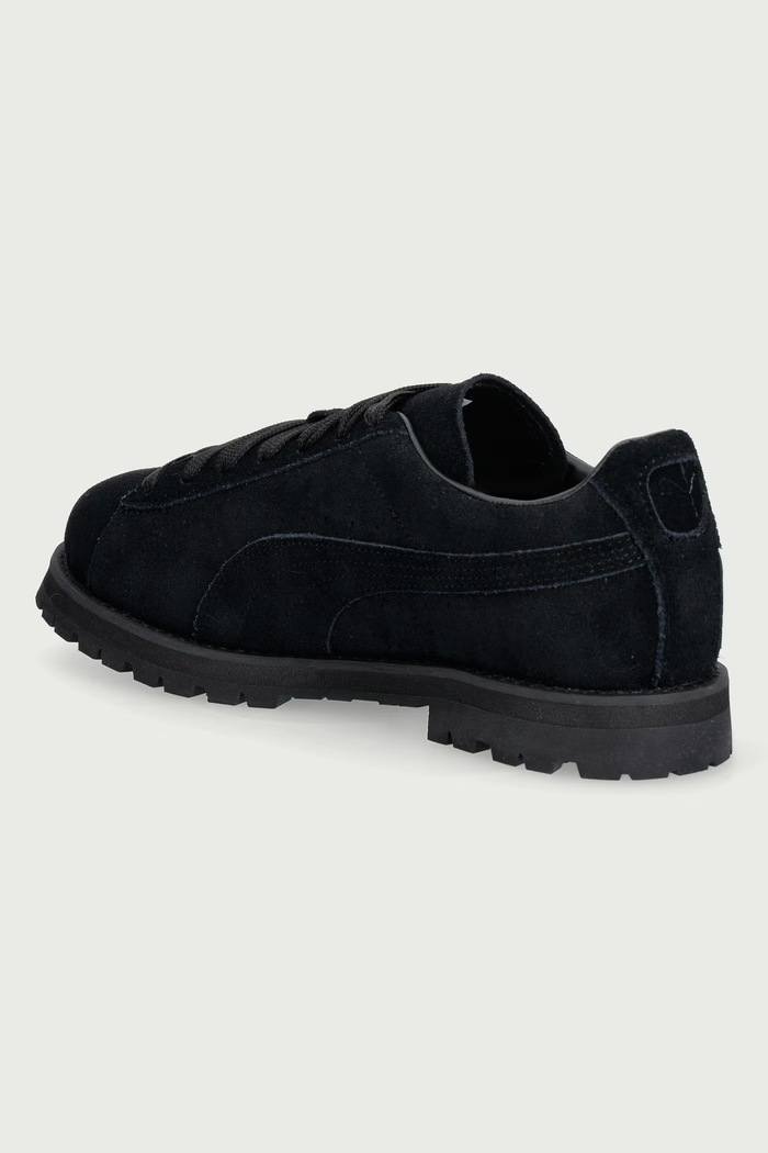 Obuwie Puma Suede Vibram sneakersy męskie zamszowe 406920 czarny