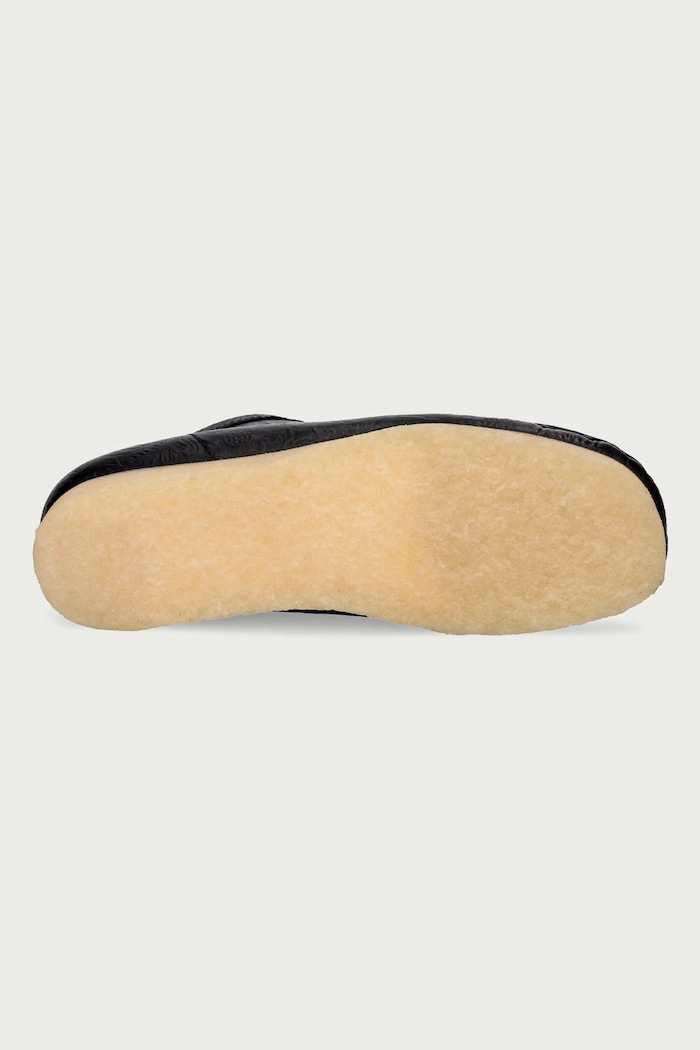 Wallabee mokasyny męskie skórzane Clarks Originals czarny 263280137