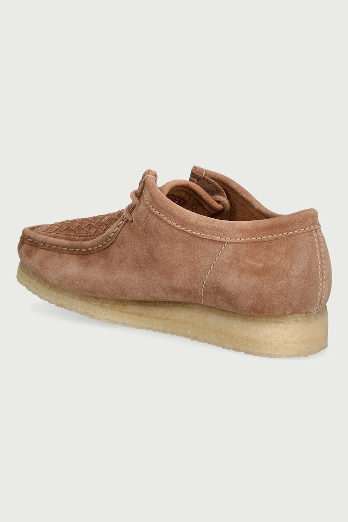Παπούτσια Clarks Originals Wallabee μοκασίνια Ανδρικά σουέτ 263275117 καφέ