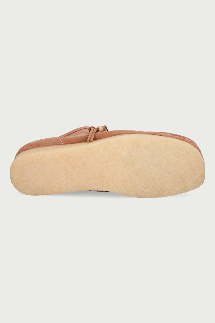 Wallabee mokasyny męskie zamszowe Clarks Originals brązowy 263275117