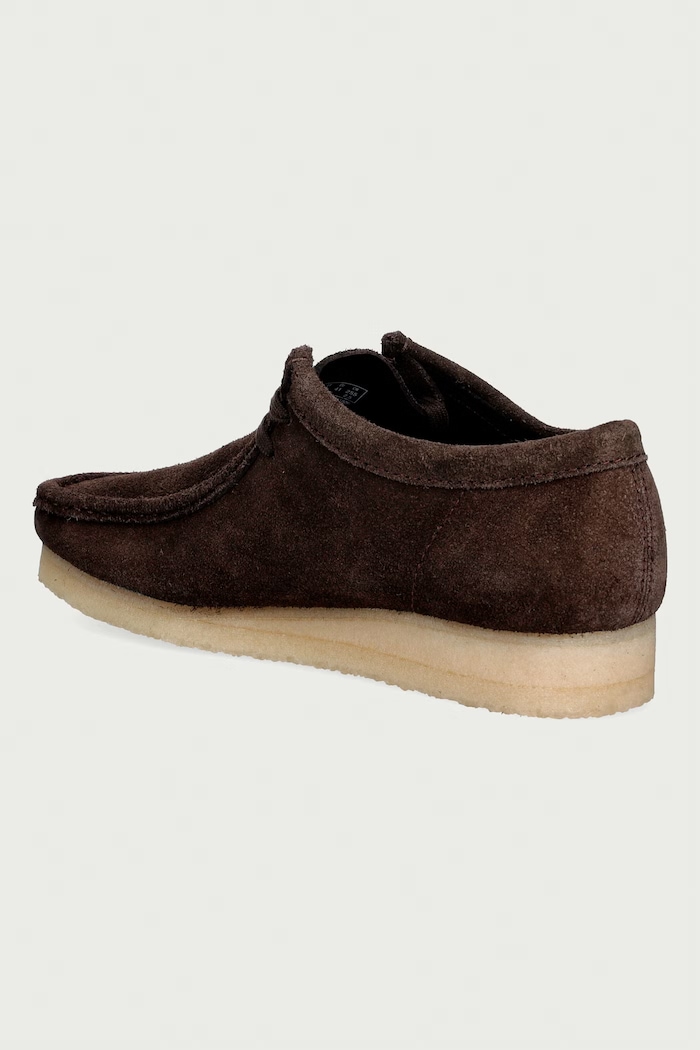 Obuwie Clarks Originals Wallabee mokasyny męskie zamszowe 261883167 brązowy