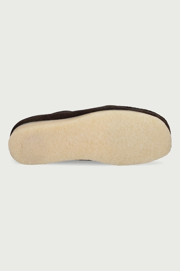 Wallabee mokasíny pánske semišové Clarks Originals hnedá 261883167