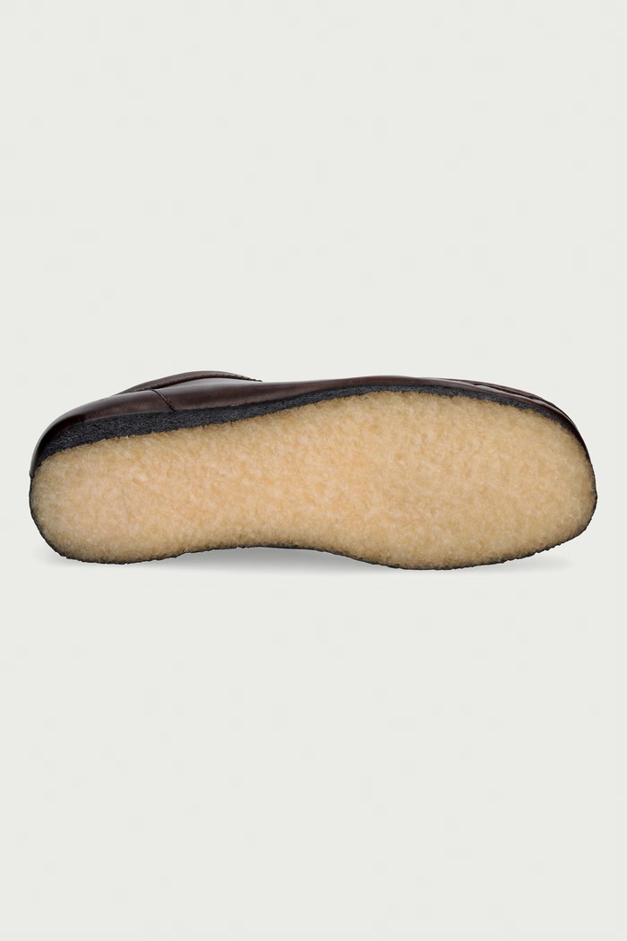 Wallabee mokasyny męskie skórzane Clarks Originals czarny 263295137