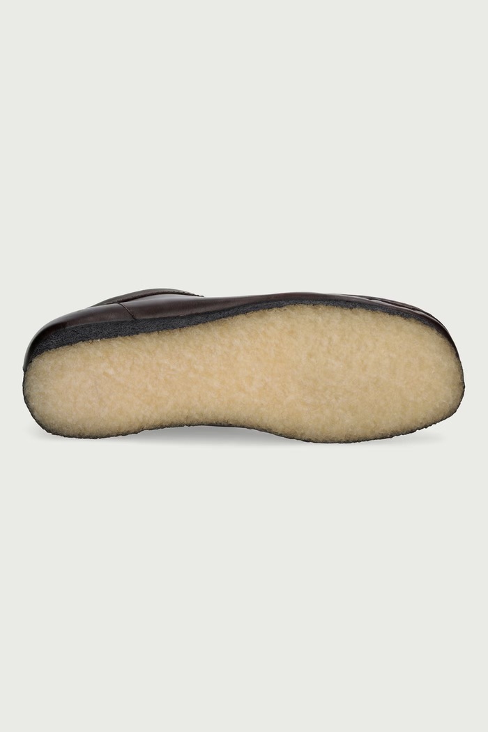 Wallabee mokasíny pánske kožené Clarks Originals čierna 263295137