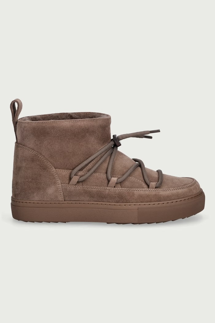 Inuikii Classic Low śniegowce męskie zamszowe 2001.001.0021.163 brązowy AW26
