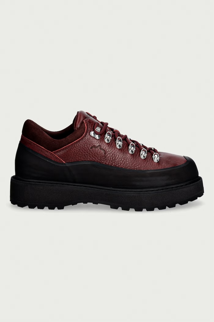 Diemme CORNARO stivaletti da uomo in pelle DI26FWCOM.F04L011BUR granata AW26
