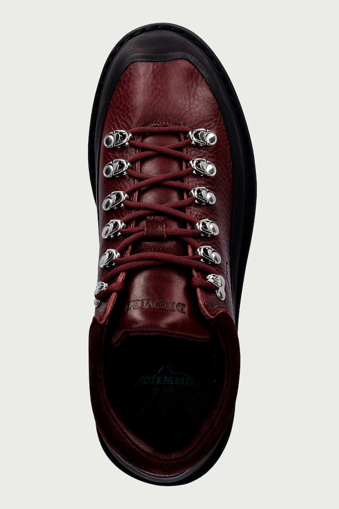 CORNARO stivaletti da uomo in pelle Diemme DI26FWCOM.F04L011BUR granata