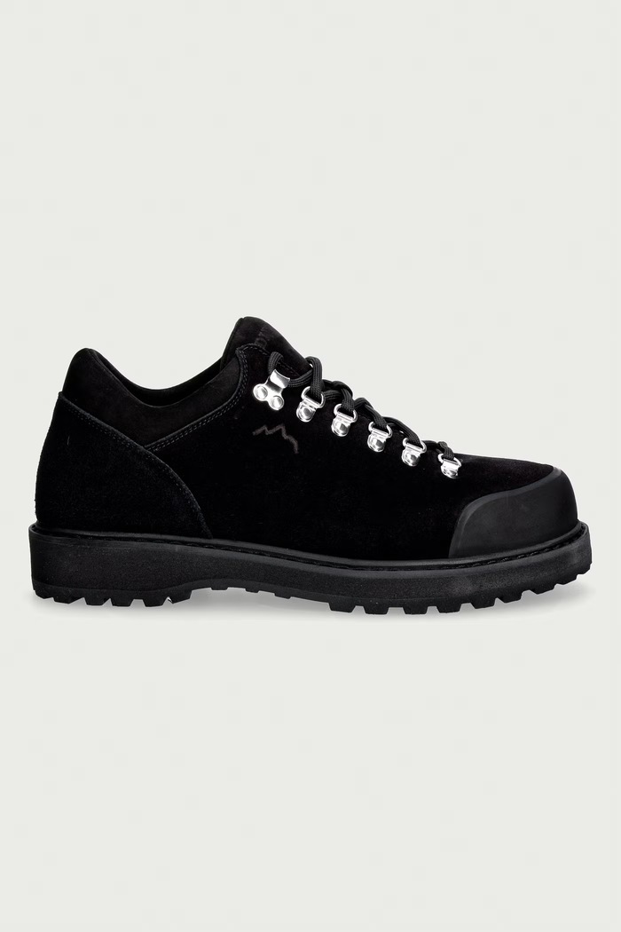 Diemme CORNARO półbuty męskie nubukowe DI26FWCOM.F02S006BLK czarny AW26