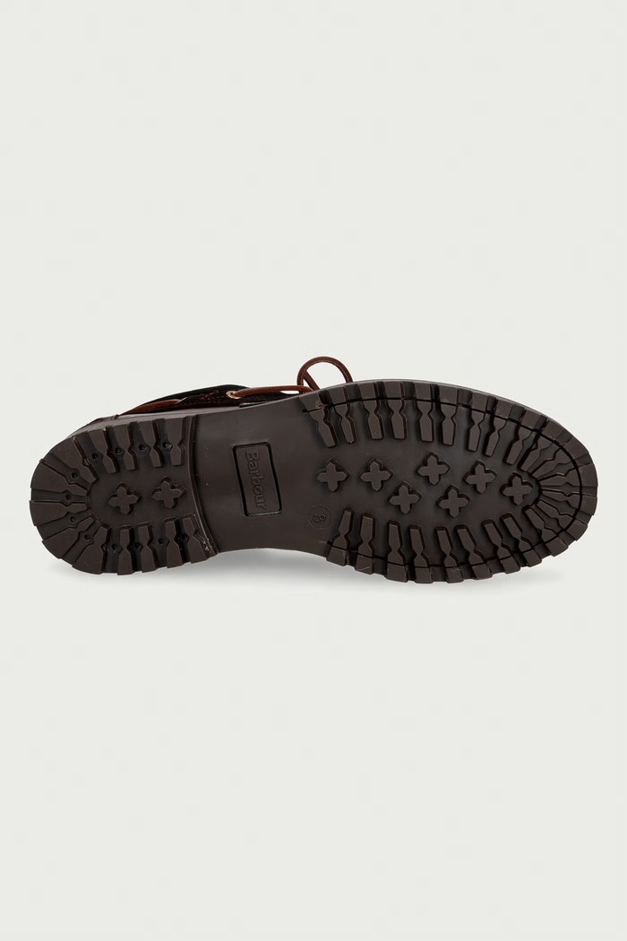 Deck Boat Shoe półbuty męskie skórzane Barbour brązowy MFO0795BR98