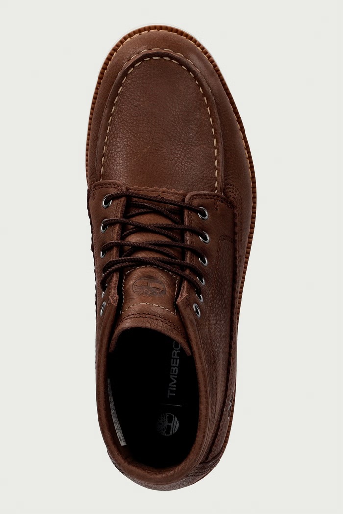 Obuća za muškarce od kože Britton Mills Timberland TB0A6CEPW011 smeđa