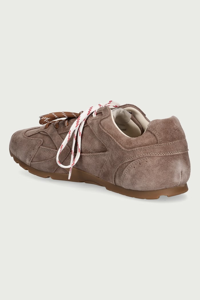 Obuv Nokwol Atlas-M Mushroom Suede sneakers pánske semišové Atlas.M.Mushroom.Suede béžová