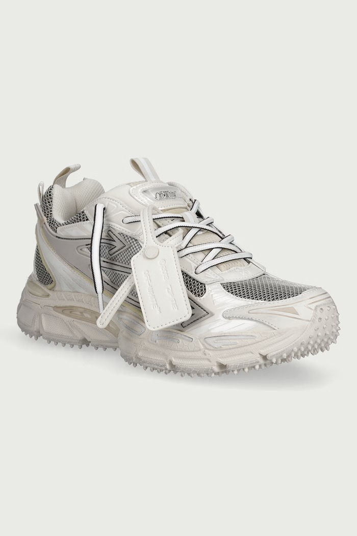 Off-White OW Be Right Back Worn Out кроссовки для мужчин бежевый OF05753267
