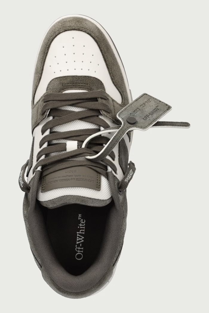Out of Office кроссовки кожаные Off-White OF05728310 бежевый