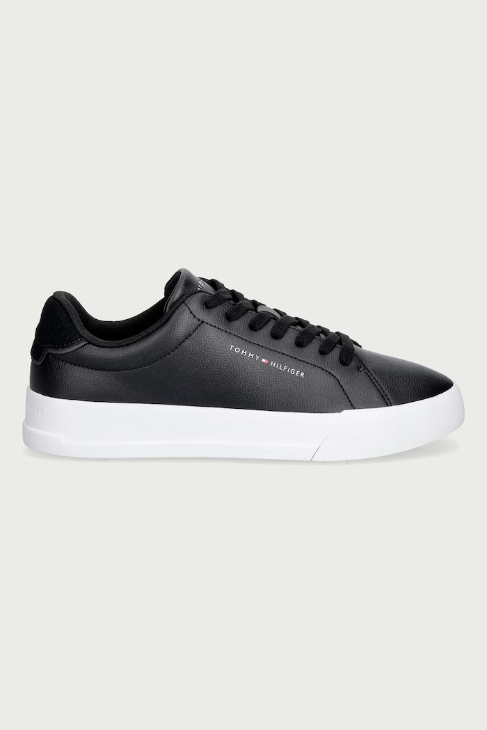 Tommy Hilfiger TH COURT CORE tenisice za muškarce od kože FM0FM05904 crna AW26